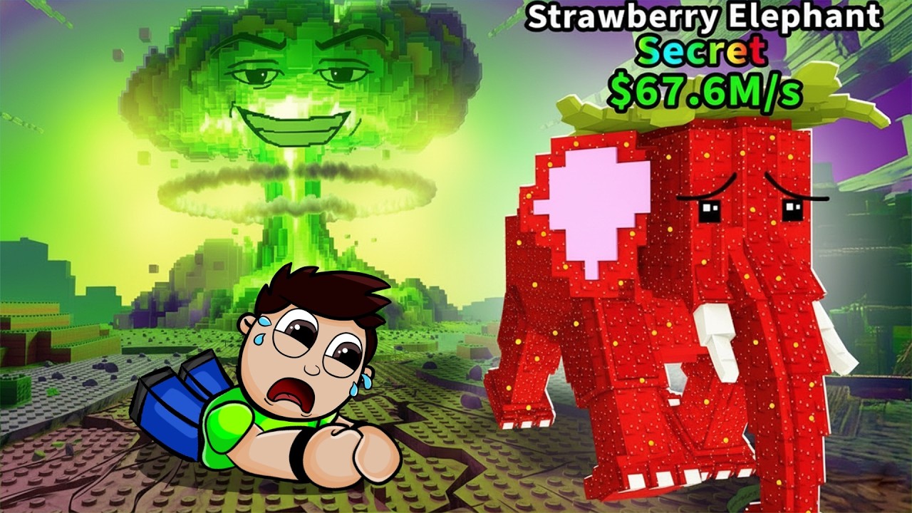 Nuke for Brainrot gameplay — biggest explosion to steal brainrots